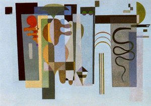 Two Green Dots — Wassily Wassilyevich Kandinsky