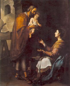 The Holy Family — Bartolomé Esteban Murillo