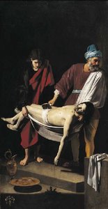 Le Christ Porté Au Tombeau — Nicolas Tournier