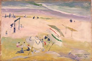 Praia Da Figueira Da Foz — António Teixeira Carneiro Júnior, Expressionism