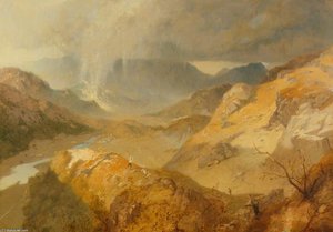 Landscape Near Ambleside — James Baker Pyne