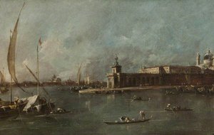 The Dogana, Venice — Francesco Lazzaro Guardi