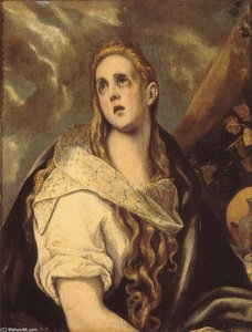 The Penitent Magdalene — El Greco