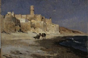 Kasbah Monastery — Henri Julien Félix Rousseau (le Douanier)