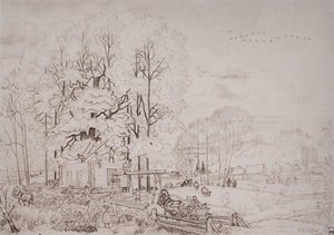 Autumn — Boris Mikhailovich Kustodiev