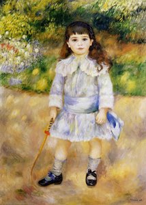 Child With A Whip — Pierre-auguste Renoir