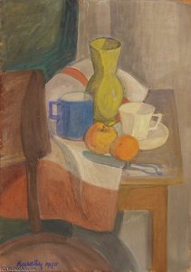 Still-life With Yellow Jar