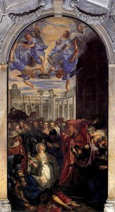 The Miracle Of St Agnes — Jacopo Tintoretto, Baroque