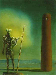 The Knight At The Tower — Salvador Dalí