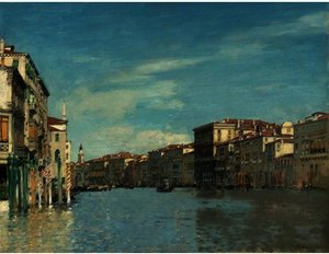 On The Grand Canal, Venice — Alberto Pasini