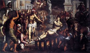 The Martyrdom of St Lawrence