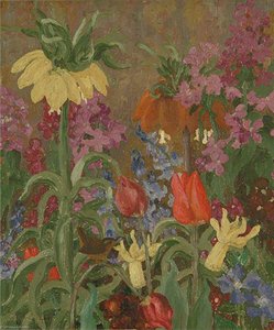 Proud Lilies — Cedric Morris