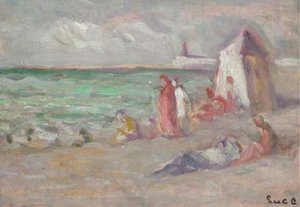 Bathers At Tréport — Maximilien Luce