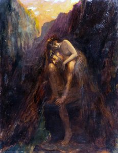 Oedipus And The Sphinx — Georges Antoine Rochegrosse