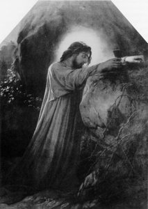 Christ On The Mount Of Olives — Hippolyte-paul Delaroche