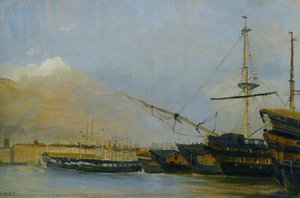 Toulon Battleships Dismantled — Jean-baptiste-camille Corot