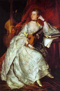 Mrs. Philip Thicknesse, Nee Anne Ford — Thomas Gainsborough
