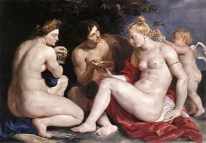 Venus, Cupid, Bacchus And Ceres — Peter Paul Rubens