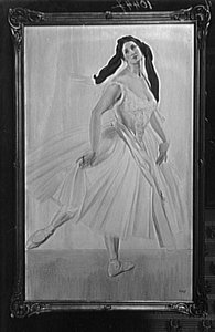 Portrait Of Miss Paoloff — Léon Bakst