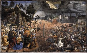 Crossing Of The Red Sea — Cosimo Rosselli