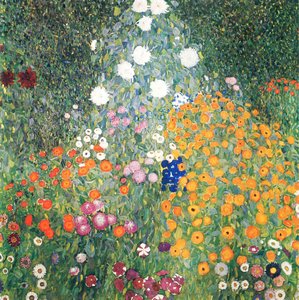 Flower Garden — Gustav Klimt, Art Nouveau