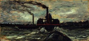 River Boat — Charles-françois Daubigny