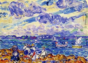 St. Malo — Maurice Brazil Prendergast