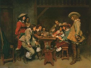 A Game Of Piquet — Jean-louis Ernest Meissonier