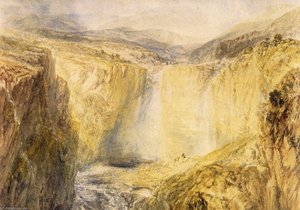 Fall Of The Tees Yorkshire — Joseph Mallord William Turner