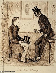 The New Craze — George Louis Palmella Busson Du Maurier