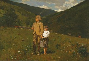 Crossing The Pasture — Winslow Homer
