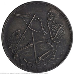 Totentanz Series: For The Duke Of Aosta Obverse — Walther Eberbach