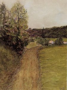 Landscape 2 — Camille Pissarro, Impressionist Landscape