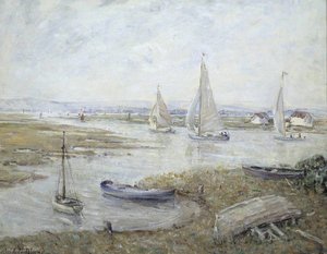 Yachts At Lymington — Emily Beatrice Bland