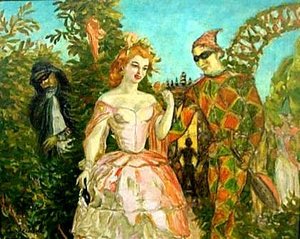 Carnival Scene — Sergey Yurievich Sudeikin
