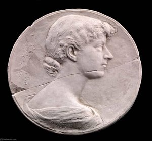Anna Dwight Baker (mrs. J. Alden Weir) — Olin Levi Warner