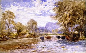 The Vale Of Dolwyddelan — David Cox