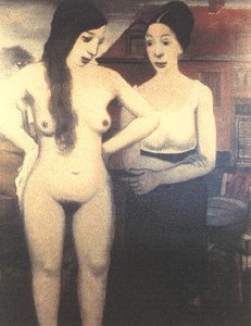 Before Bathing — Paul Delvaux