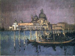 The Dogana And Santa Maria Della Salute — Walter Richard Sickert