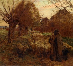 Le berger et son troupeau