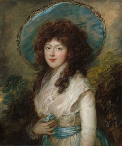 Miss Catherine Tatton — Thomas Gainsborough, Rococo