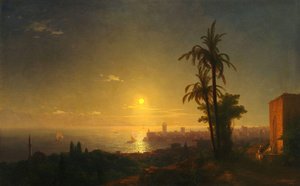 Night At The Rodos Island — Ivan Konstantinovich Aivazovsky