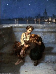 On waterloo bridge, london