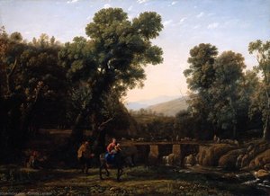 The Flight Into Egypt — Claude Lorrain (claude Gellée)