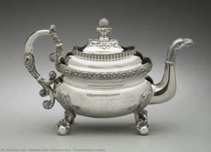 Presentation teapot
