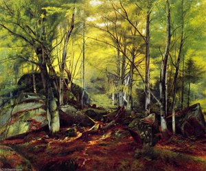 Woodland Scene — William Hart, Hudson River School
