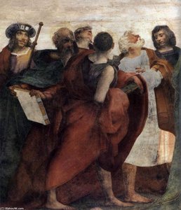 Assumption Of The Virgin (detail) — Rosso Fiorentino, Italian Mannerism