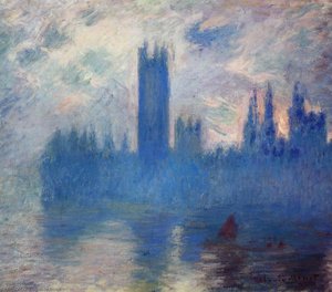 Houses Of Parliament, Westminster — Claude Monet, Impressionism