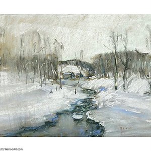 Two Works Of Art — Walter Emerson Baum, Impressionism