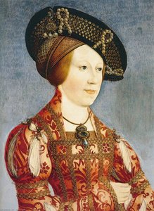 Queen Anne Of Hungary And Bohemia — Hans Maler, Renaissance
